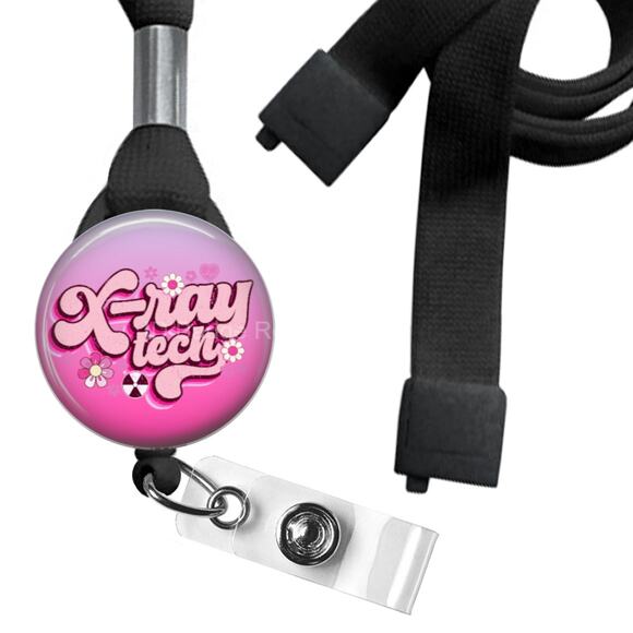 X-Ray Tech Lanyard Badge Holder Combo * XRay Technicist * X Ray Technician * - Picture 1 of 3